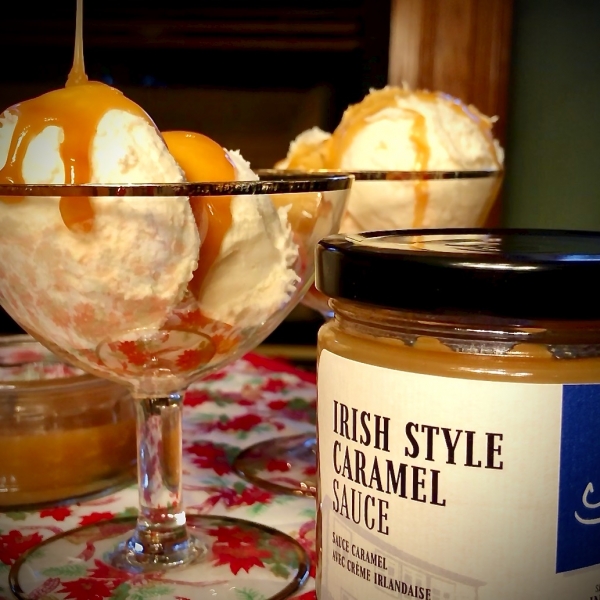 Top all your desserts with Java Jack's Irish Style Caramel Sauce